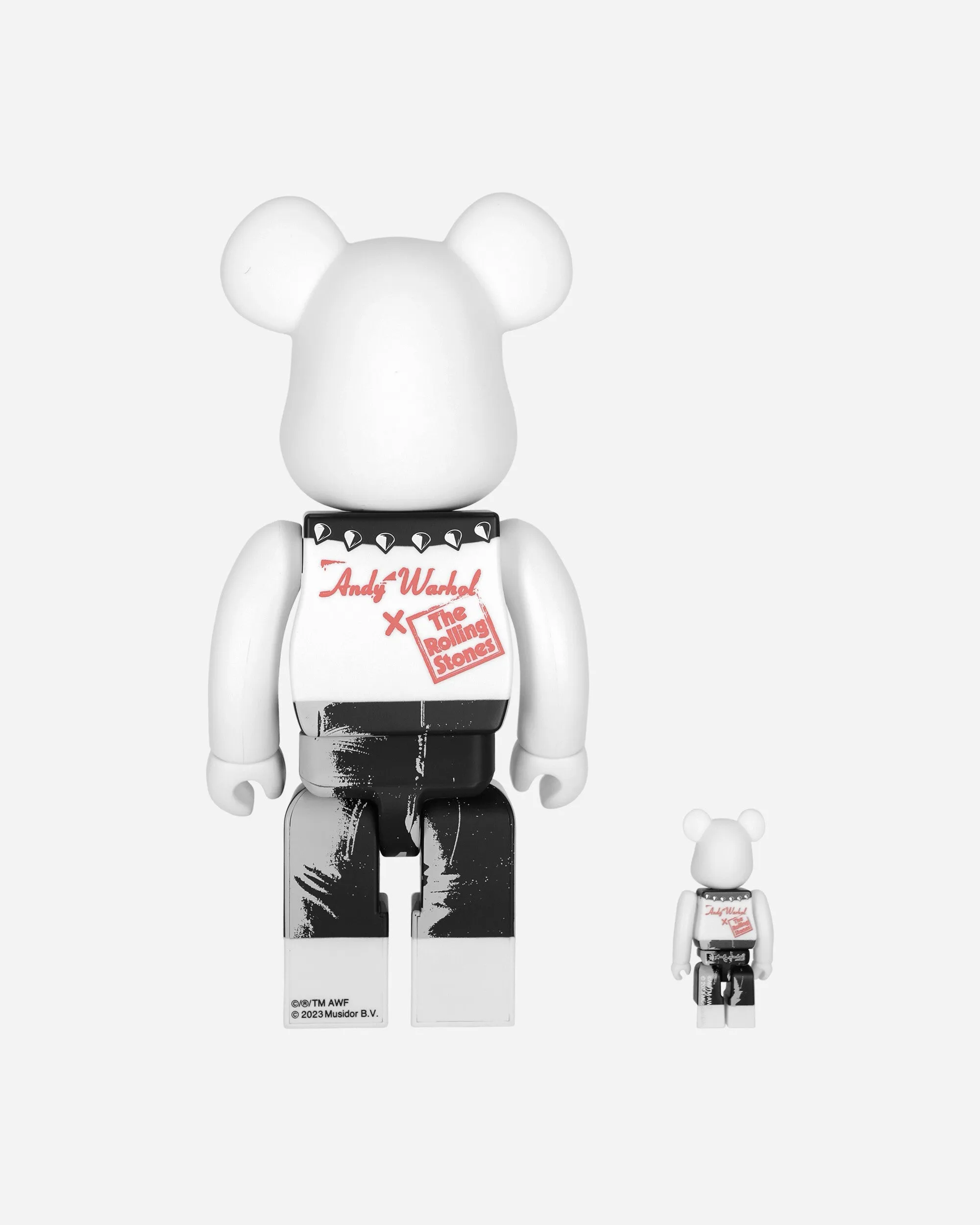 100%   400% The Rolling Stones Sticky Fingers Be@rbrick Multicolor