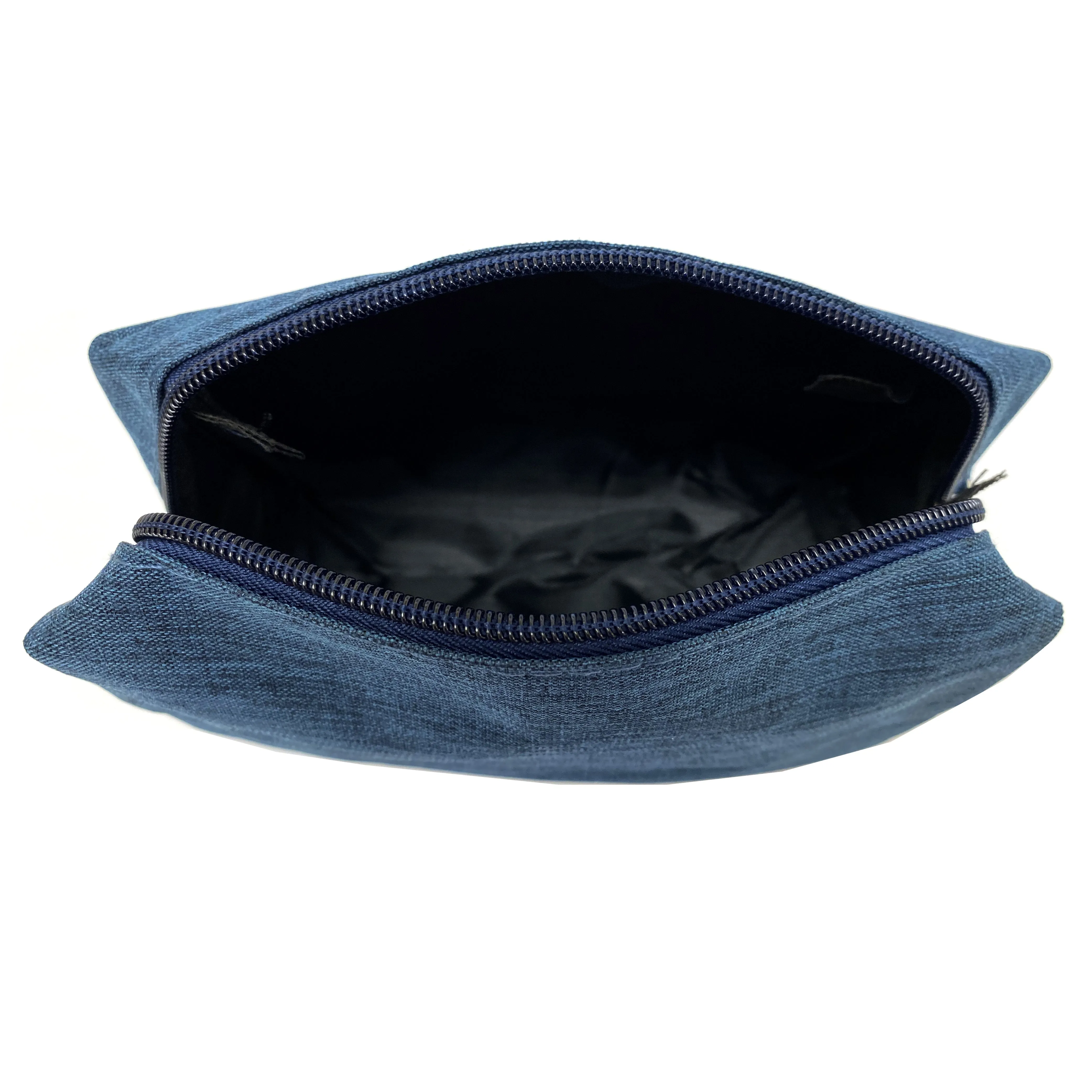 2 Pc Travel Make Up Toiletry Bag Zippered Pouch Cosmetic Organizer Case Purse