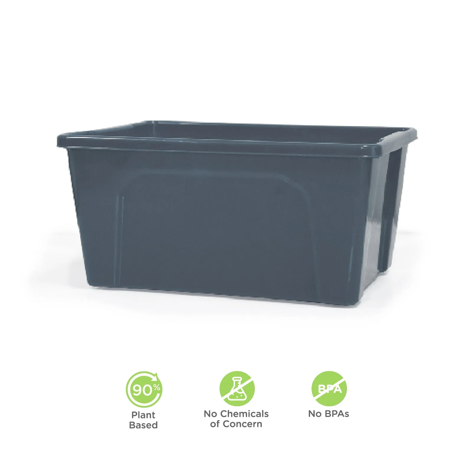 3 Gallon/11 Liter Plant-Based Compact Storage Caddy -0948