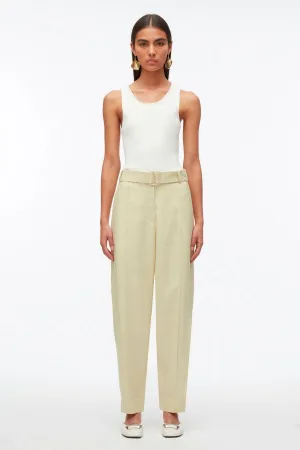 3.1 Phillip Lim Melange Tapered Trouser - Limencello 3.1 Phillip Lim Melange Tapered Trouser - Limencello