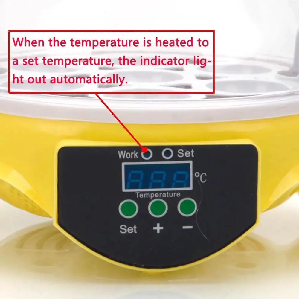 7-Egg Mini Practical Poultry Electric Incubator-Mini Incubator