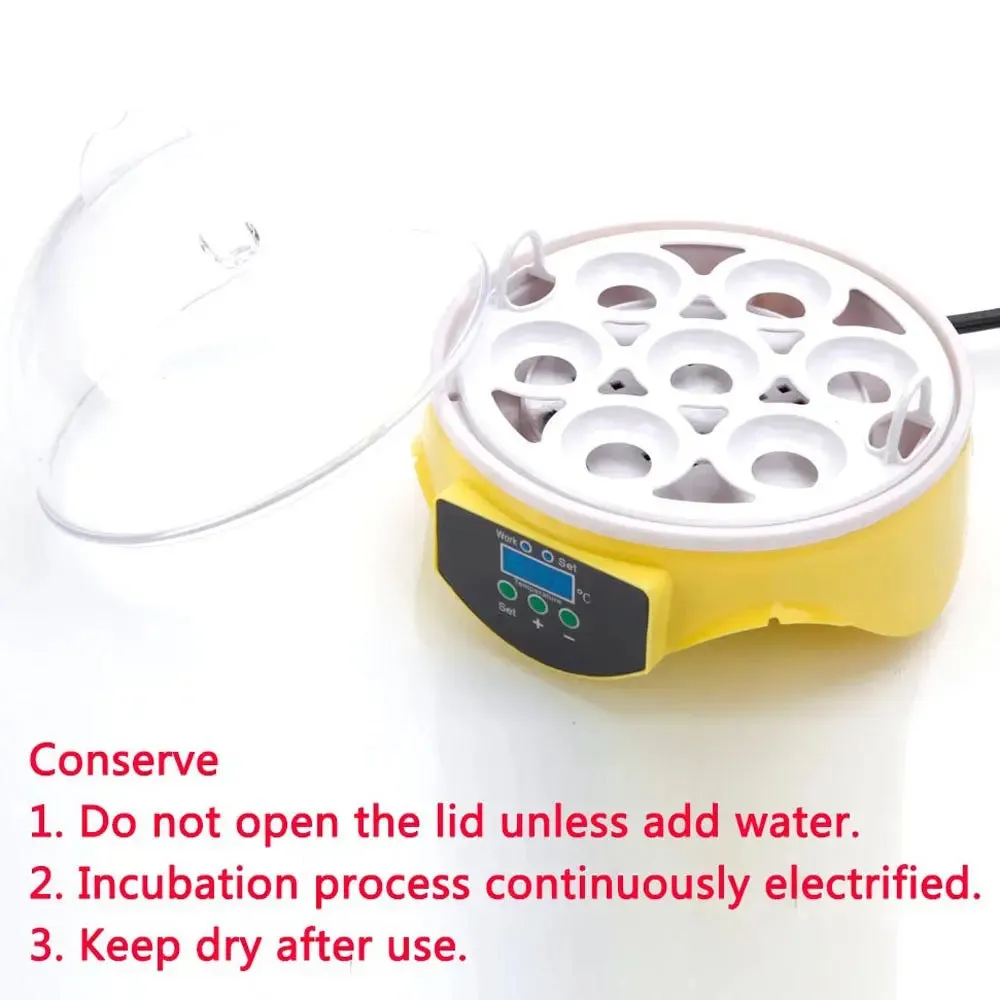 7-Egg Mini Practical Poultry Electric Incubator-Mini Incubator