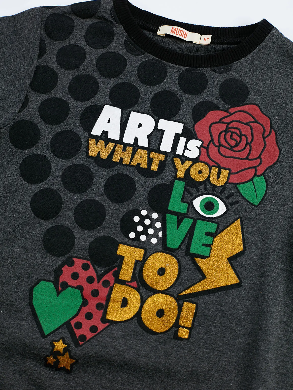 art love kiz çocuk elbise