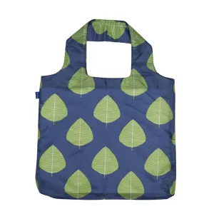 Aspen Leaves Blu Bag Reusable Shopping Bag - Machine Washable Aspen Leaves Blu Bag Reusable Shopping Bag - Machine Washable
