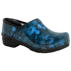 BJORK PROFESSIONAL Agata Printed Leather Clogs - CLOSEOUT BJORK PROFESSIONAL Agata Printed Leather Clogs - CLOSEOUT