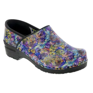 BJORK PROFESSIONAL Fleur Leather Clogs - CLOSEOUT BJORK PROFESSIONAL Fleur Leather Clogs - CLOSEOUT