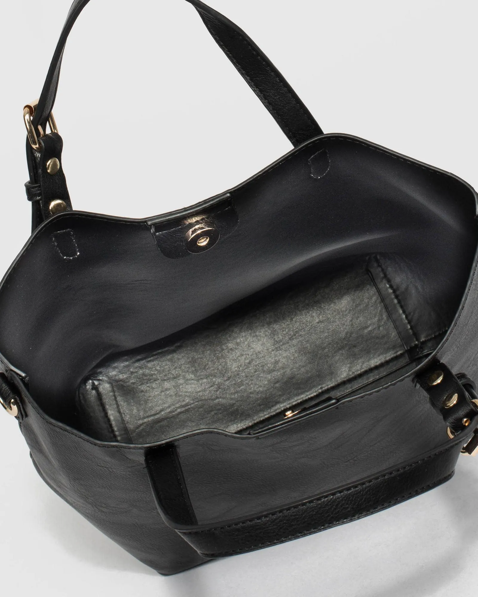 Black Radmila Tote Bag