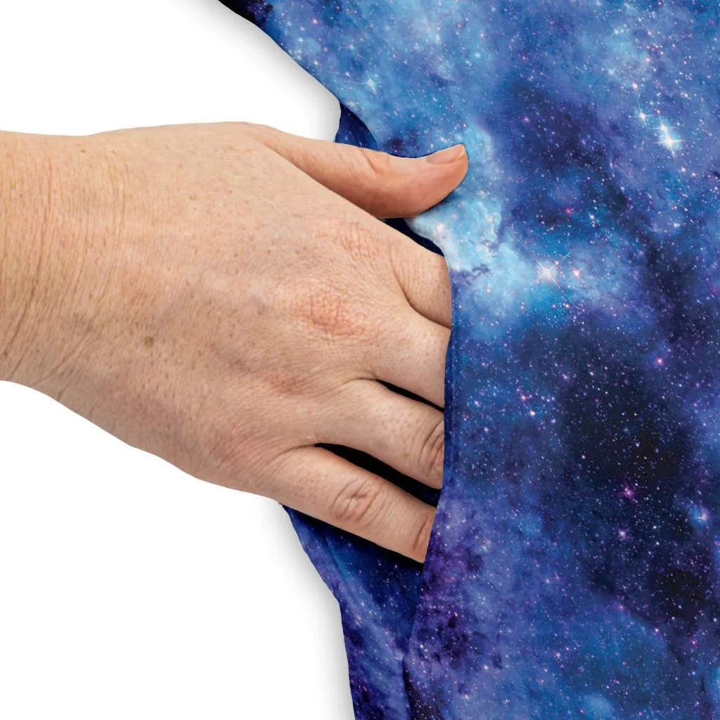 Blue Purple Nebula Space Dress