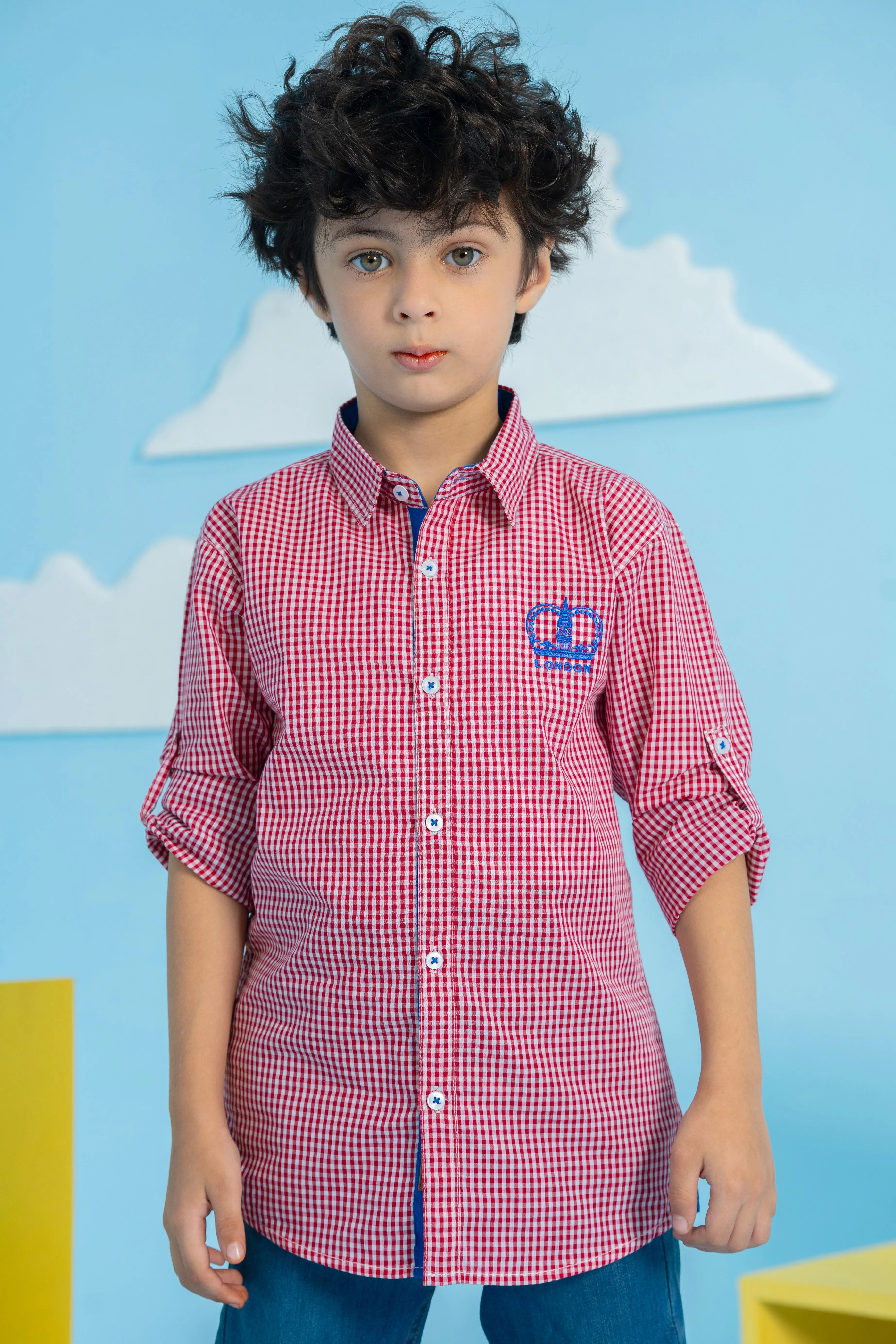 Boys ELIAS Cotton Casual Shirt
