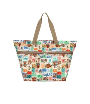 Carlin Zip Top Tote Bag Carlin Zip Top Tote Bag