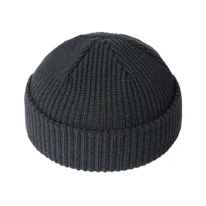 CHARCOAL FISHERMAN BEANIE CHARCOAL FISHERMAN BEANIE