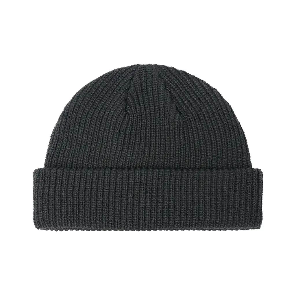 CHARCOAL FISHERMAN BEANIE