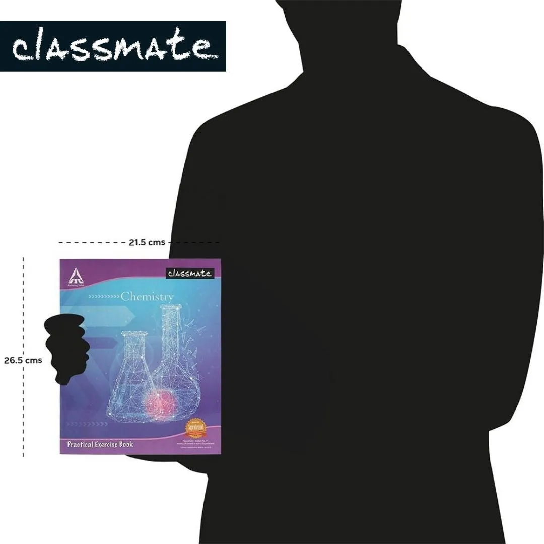 Classmate A4 Practical Notebook - Chemistry ( Pack of 1 )