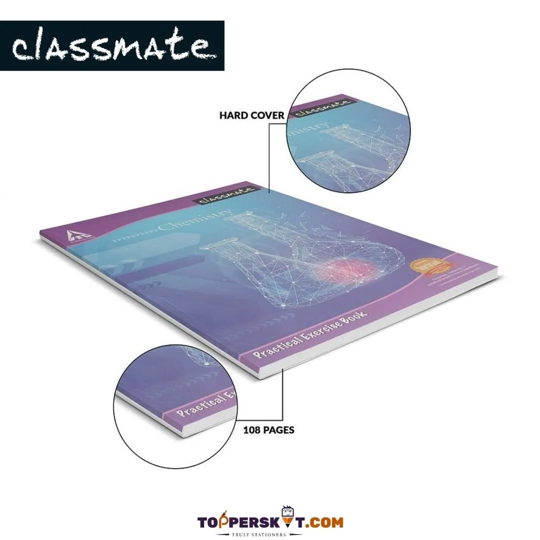 Classmate A4 Practical Notebook - Chemistry ( Pack of 1 )