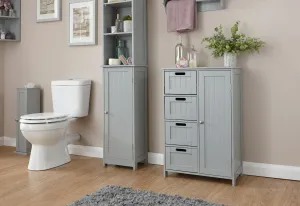 Colonial Multi Cabinet Grey Colonial Multi Cabinet Grey