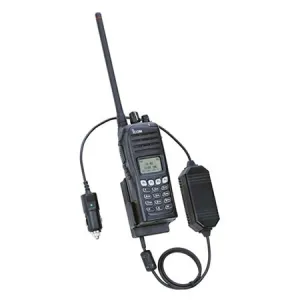 Compact Vehicle Charger, SS BC61 for iCOM F3161 & F3261 Series Radios Compact Vehicle Charger, SS BC61 for iCOM F3161 & F3261 Series Radios