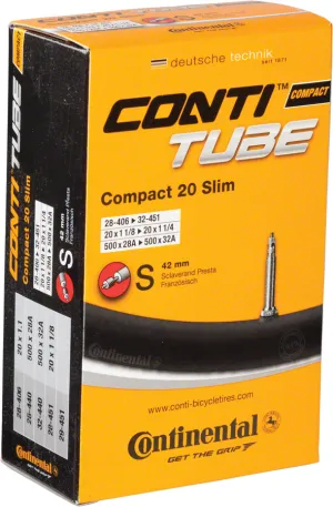 Continental Compact Presta Valve Tube Continental Compact Presta Valve Tube