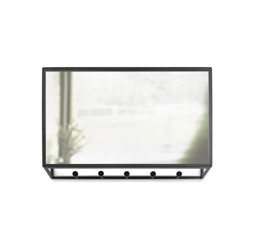 Cubiko Mirror & Organizer - Black