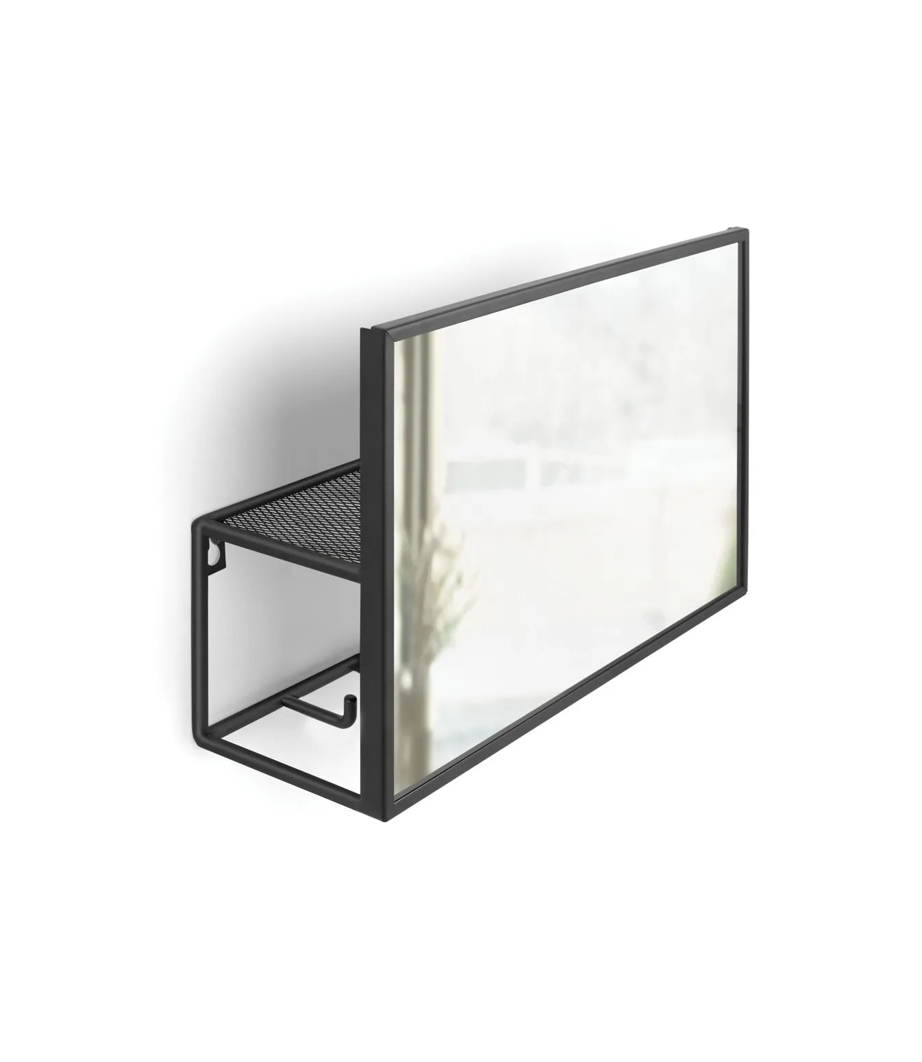 Cubiko Mirror & Organizer - Black