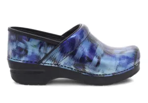 Dansko Women's Professional Clog Blue Brushed Patent 506540202 Dansko Women's Professional Clog Blue Brushed Patent 506540202