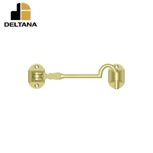 Deltana - Cabin Hooks - British Style - 4" - Optional Finish Deltana - Cabin Hooks - British Style - 4" - Optional Finish