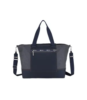 Denim East/West Tote Denim East/West Tote