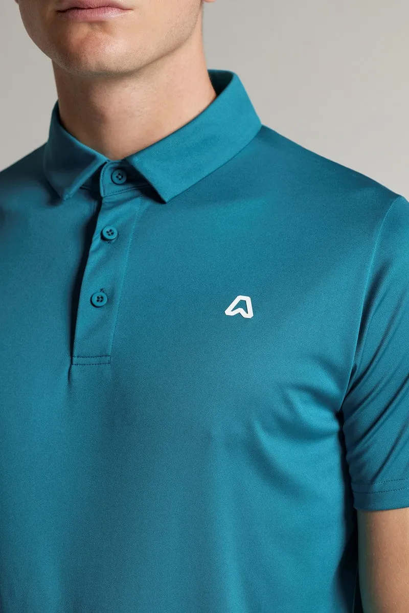 Essentials Regular Fit Core Polo - Tee Time Teal