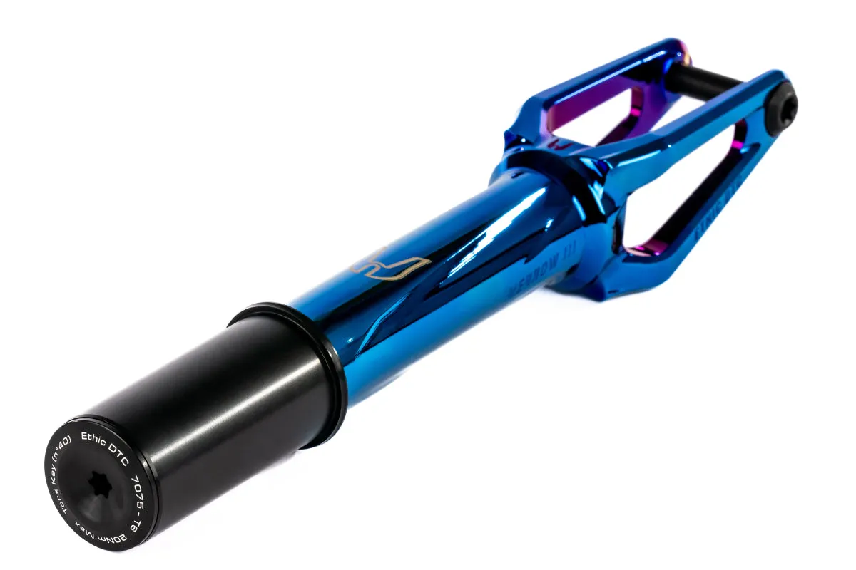 Ethic Merrow V3 Fork HIC - Chrome Blue