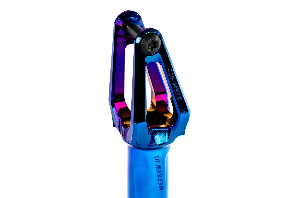 Ethic Merrow V3 Fork HIC - Chrome Blue