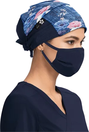 Falling Rose Surgical Hat - A129 - FGR Falling Rose Surgical Hat - A129 - FGR