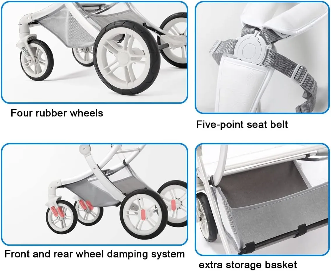 Foldable Lightweight Baby Stroller Traveling Pushchair Mc-59