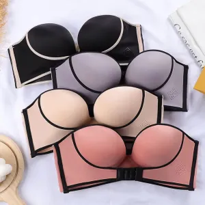Front Closure Strapless Bra Front Closure Strapless Bra