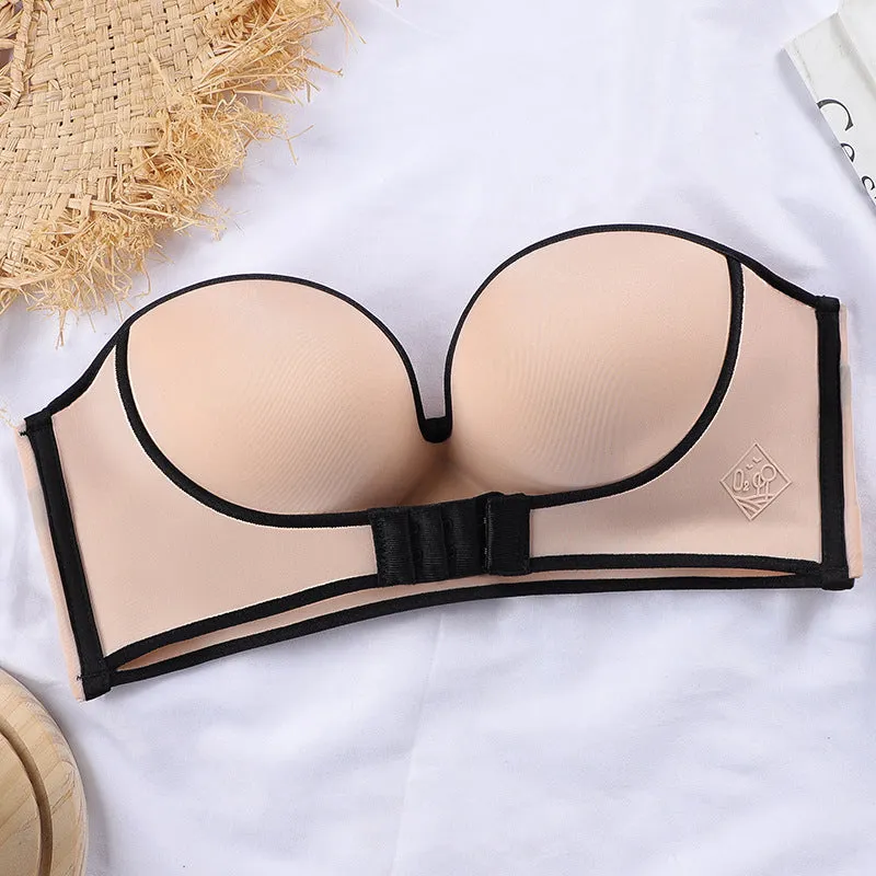 Front Closure Strapless Bra
