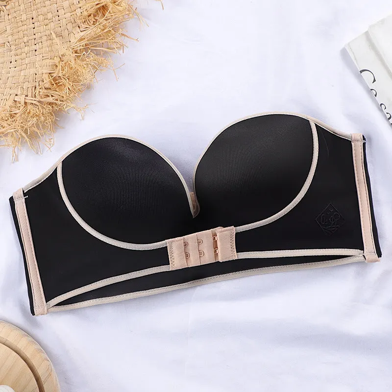 Front Closure Strapless Bra