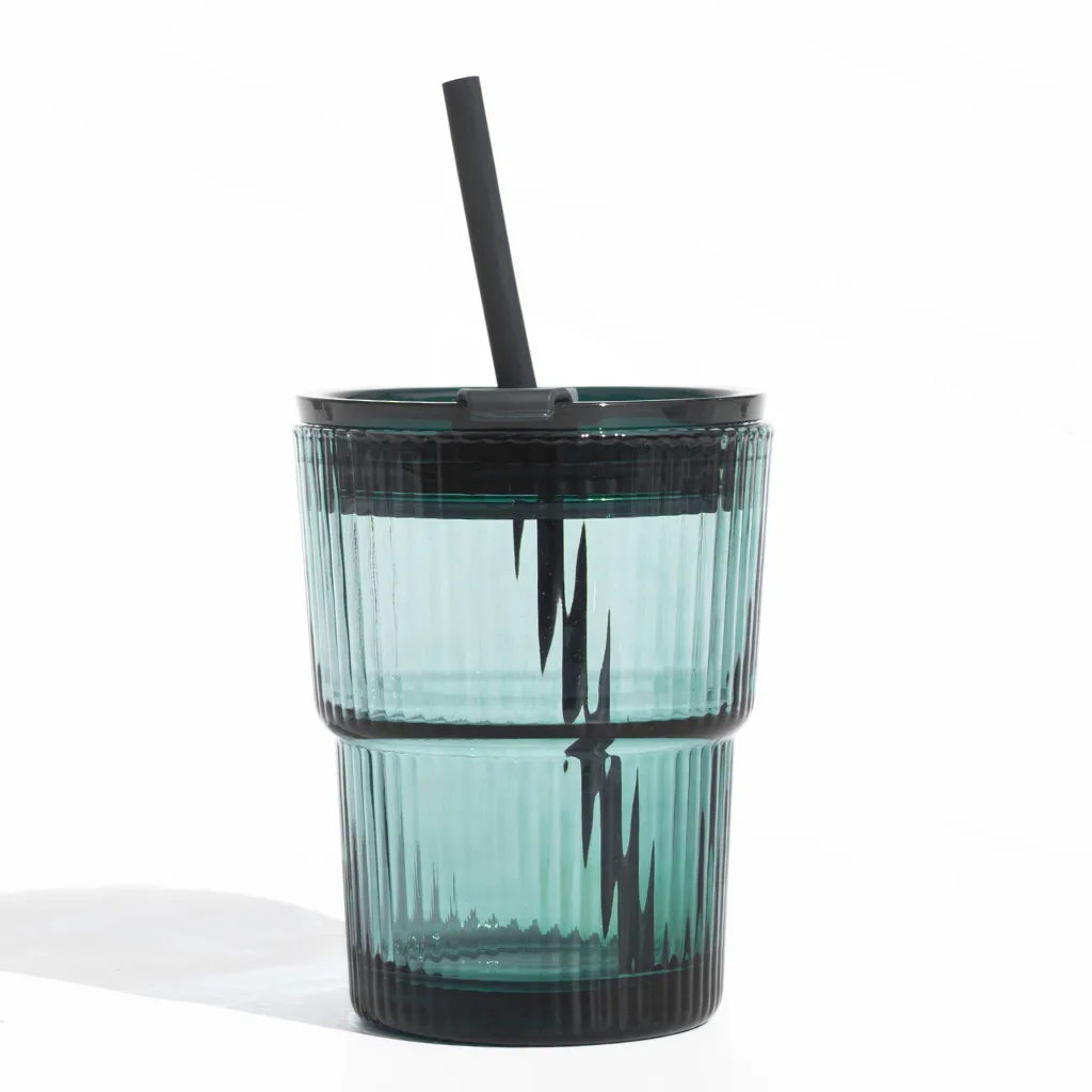 Go Green - Sipper with Straw & Lid