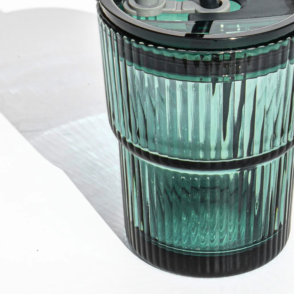 Go Green - Sipper with Straw & Lid