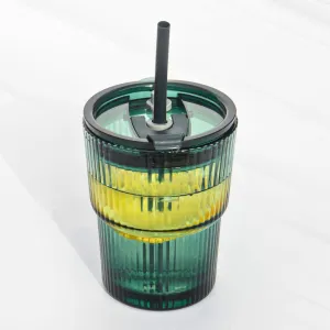 Go Green - Sipper with Straw & Lid Go Green - Sipper with Straw & Lid