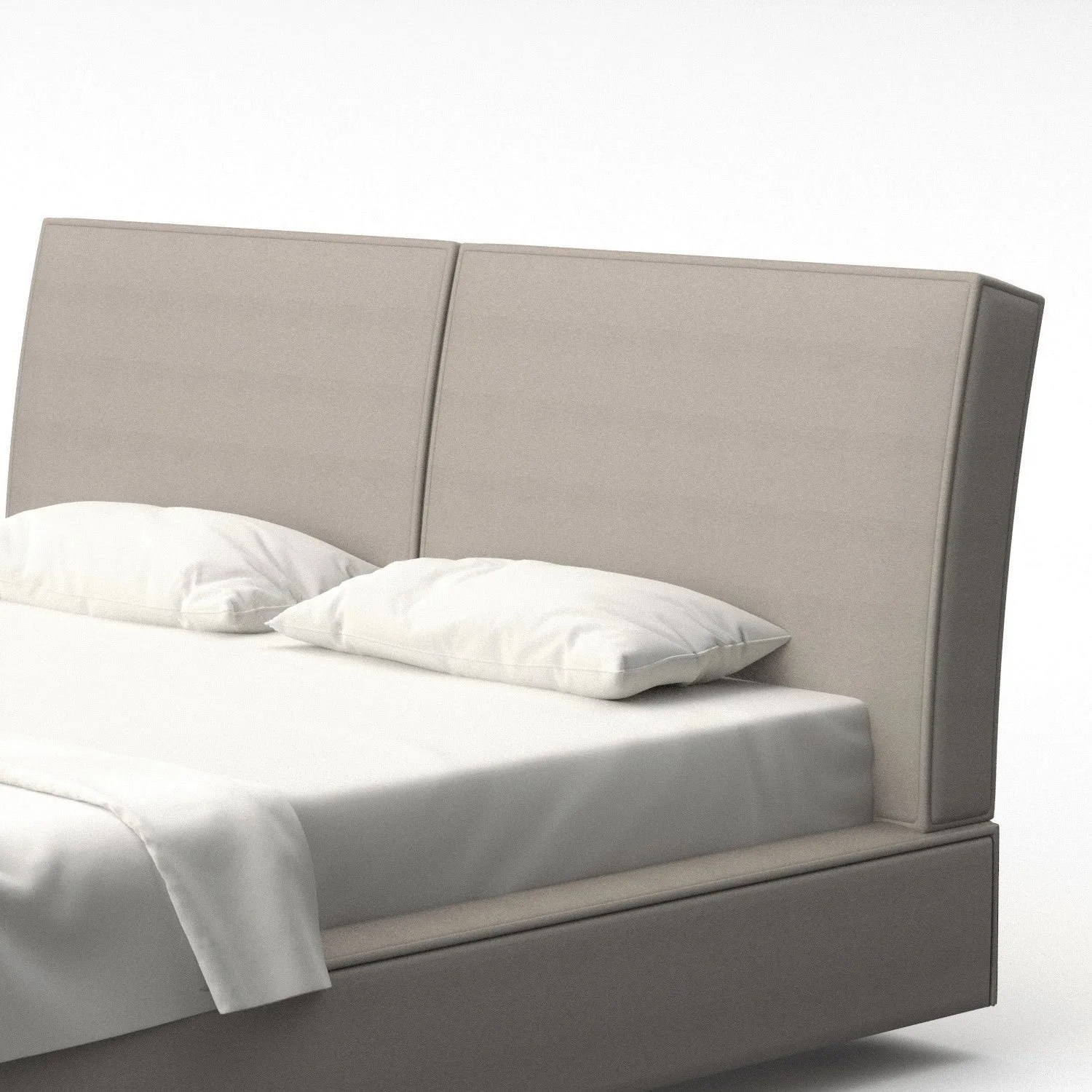 Harris Light Grey Taupe Bed