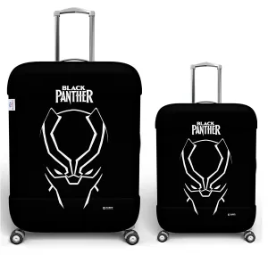 Heart Home Marvel Black Panther Luggage Cover|Polyester Travel Suitcase Cover|Washable|Stretchable Suitcase Cover|18-22 Inch-Small|26-30 Inch-Large|Pack of 2 (Black) Heart Home Marvel Black Panther Luggage Cover|Polyester Travel Suitcase Cover|Washable|Stretchable Suitcase Cover|18-22 Inch-Small|26-30 Inch-Large|Pack of 2 (Black)