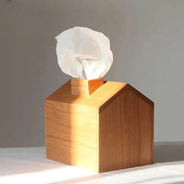 Hearthside Cozy Cabin Tissue Box