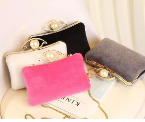 High Quality Pearl Evening Bag Fashion Shoulder Crossbody Cosmetic High Quality Pearl Evening Bag Fashion Shoulder Crossbody Cosmetic