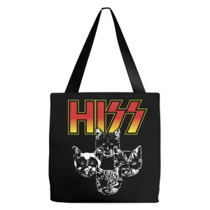 Hiss Tote Bags Hiss Tote Bags
