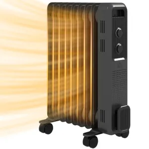 Homcom 2kW Portable Oil Filled Radiator Homcom 2kW Portable Oil Filled Radiator