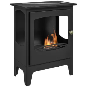 HOMCOM Bioethanol Freestanding Fireplace HOMCOM Bioethanol Freestanding Fireplace