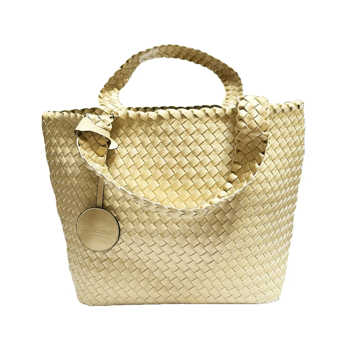 Ilse Jacobsen Tote Bag in Ivory/Platin