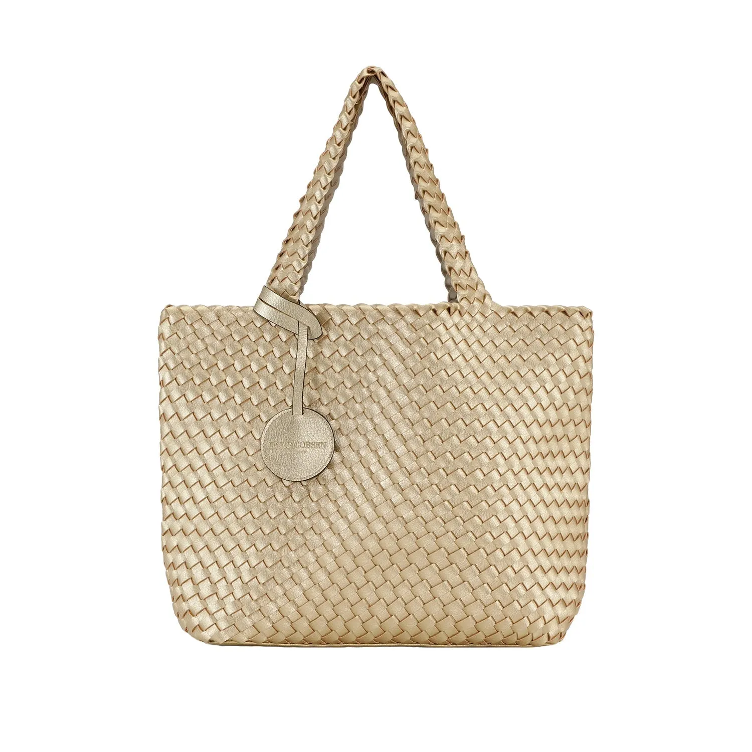 Ilse Jacobsen Tote Bag in Platin/Silver