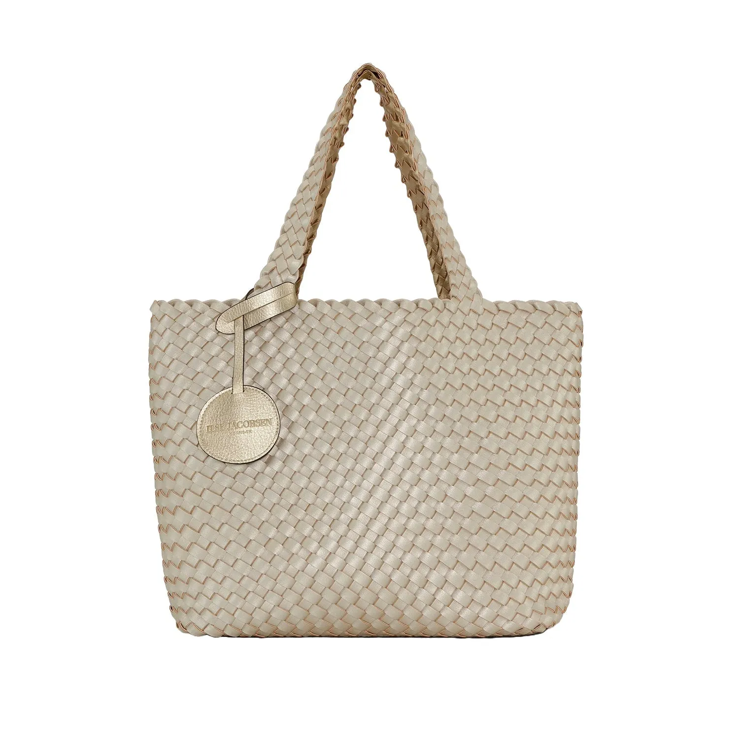 Ilse Jacobsen Tote Bag in Platin/Silver