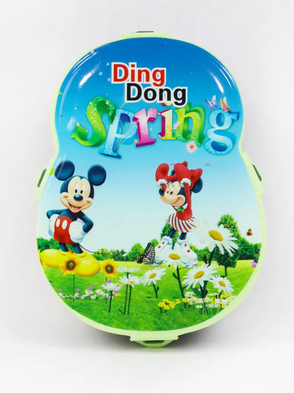 Kids Ding Dong Lunch Box with Fork & Spoon MM Green