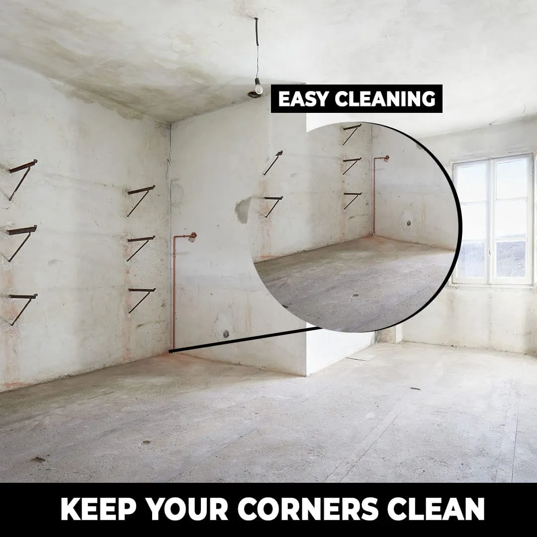 Kuber Industries Set of 2 Microfiber Floor Cleaner Mop Refill|Durable & Long Lasting|Extra Thick Microfiber for Deep Cleaning|Multi Utility Floor Cleaner Mop for Homes|Green