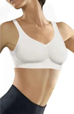 Ladies Comfortable Medium Compression No Underwiring Flat Seams Micro Massage Reshaping Push Up Bra Ladies Comfortable Medium Compression No Underwiring Flat Seams Micro Massage Reshaping Push Up Bra